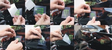 Наклейки MONSTER для тюнинга мотоциклов и автомобилей