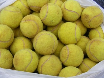 Брендовые теннисные мячи - б/у, цена за 30 шт/смарт