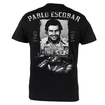 BAWEŁNIANA KOSZULKA PABLO ESCOBAR NARCOS ESCOBAR02, 5XL