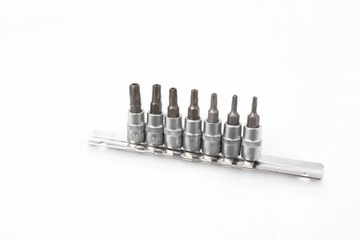Energy NASADKI TORX Z OTWOREM 5 RAMIENNE 1/4, 7szt