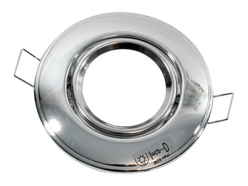 Oprawa sufitowa LED GU10 MR16 ruchoma CHROM