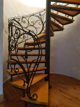 фото ориг. №6, Stairs curved forged balustrady