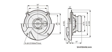 Pioneer TS-R1350S Автомобильные колонки 130 мм/13 см с решетками, 3-полосные