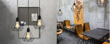 фото ориг. №5, Lantern wall-mounted wall lamp в style loft renault e27 black