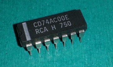 CD74AC00E DIP RCA układ scalony id15799P37T2