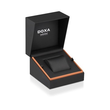 Klasyczny zegarek męski DOXA D-Lux Sapphire 112.30.011.01 +GRAWER
