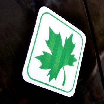 МАГНИТ * ЛИСТОВОЙ СВЕТООТРАЖАЮЩИЙ ЗНАК ДЛЯ МОЛОДОГО ВОДИТЕЛЯ