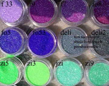 вбейте мелкий блеск GLITTER в пыль из КОНТЕЙНЕРА ФОЛЬГИ