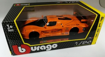 BBURAGO PLUS 1:24 Maserati MC12 ОРАНЖЕВЫЙ BB 18-21078