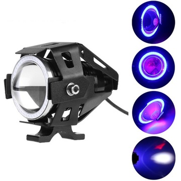2x HALOGEN РАБОЧАЯ ЛАМПА LED CREE U7 RING MOTOCYCLE QUAD 2pcs