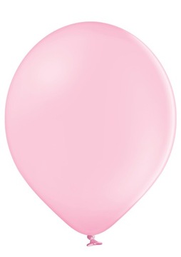 Balony Belbal 12 cali, 30cm, różowy 004/Pink, 100 szt