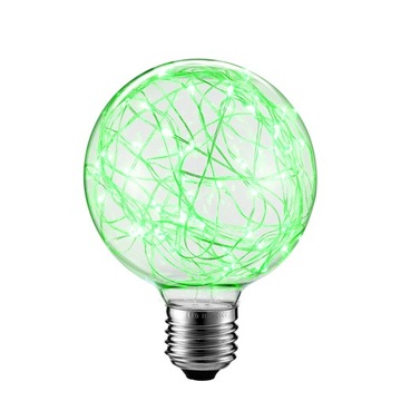 Żarówka Dekoracyjna LED FUTURA G80 E27 Zielona