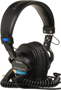 НАУШНИКИ ДЛЯ УЧЕБЫ SONY MDR-7506, ЧЕРНЫЕ, круглые