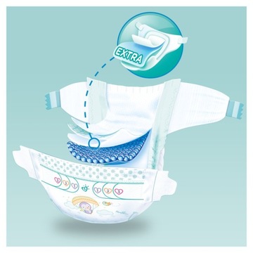 PIELUSZKI PAMPERS ACTIVE BABY ROZMIAR 2 96 SZT 4-8 KG