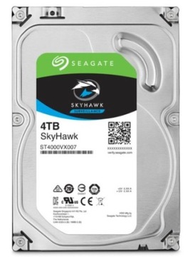 Жесткий диск для видеонаблюдения SEAGATE SKYHAWK 4 ТБ ST4000VX007