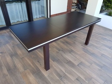 STÓŁ 608 z listwą 180/90/230 cm wenge