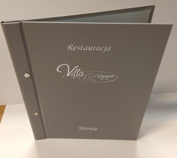 OKŁADKA MENU Z DOWOLNĄ GRAFIKĄ, KARTY DAŃ, A4,MENU