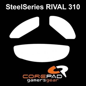 2 x CorePad Ślizgacze SteelSeries Rival 310