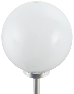 молочный солнечный светильник WHITE BALL 25 см 4 LED P-025