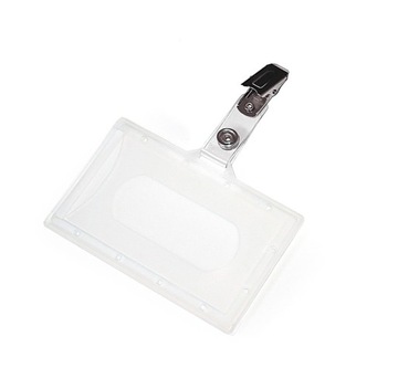 identyfikator kieszonka Holder z klipsem CT -50szt