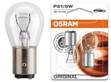 ЛАМПОЧКА OSRAM 12 В P21/5 Вт 21/5 Вт BAY15D