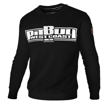 PIT BULL BLUZA CLASSIC BOXING czarna M KLASYK!
