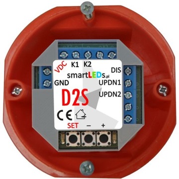 Умный диммер Светодиодный контроллер 2 канала 12В-24В smartLEDs D2S