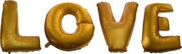 balony love napis 100 cm balon foliowy na hel