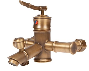 фото ориг. №2, Mixer sets wall-mounted royal orderlies retro golden