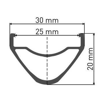 Обод DT Swiss XM 421 29 дюймов x 25 DB 28 H