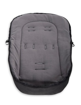 УНИВЕРСАЛЬНЫЙ ФЛИСОВЫЙ СПАЛЬНЫЙ МЕШОК ДЛЯ КОЛЯСКИ EASYGO GREY FOX СПАЛЬНЫЙ МЕШОК