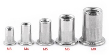 М10 НЕРЖАВЕЮЩАЯ ЗАКЛЕПКА ГАЙКА МИНИ-КОНУС 10 ШТ.