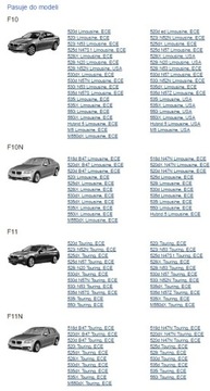 BMW 5 F10 F11 ТЕПЛОВОЙ ЭКРАН ЗАДНИЙ СПРАВА