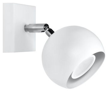 Lampa Ścienna Regulowany KINKIET OCULARE Biały LED