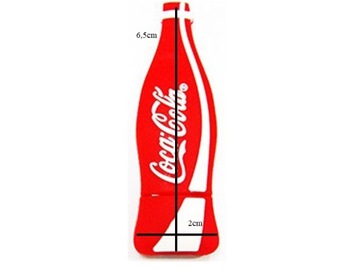 НАКОПИТЕЛЬ 64 ГБ USB-БУТЫЛКА COCA COLA КРАСНЫЙ БЕЛЫЙ