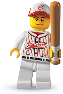 LEGO Minifigures 8803-16 Seria 3 Bejsbolista HiT