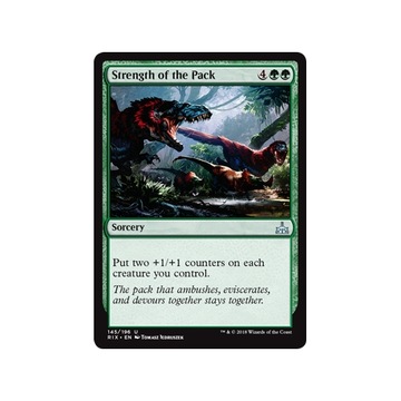 MTG 4x Strength of the Pack (Uncommon)