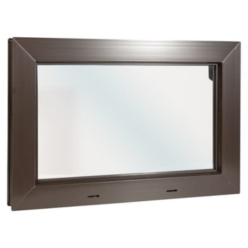 ACO OKNO GOSPODARCZE UCHYLNE 100 X 60 BRĄZ PVC