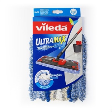 Vileda 3x Ultramax Ultramat Микрохлопковая вставка для швабры