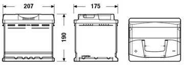 Аккумулятор Centra Plus CB501 50 Ач 450 А L+ Новый мод