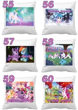 ПОДУШКА MY LITTLE PONY Микрофибра + ИМЯ