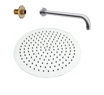 Deszczownica 20cm SLIM + RAMIE do hans grohe kludi