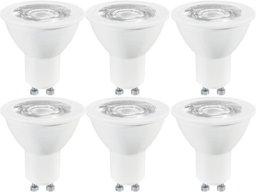 Zestaw 6x Żarówka LED 5W 50W GU10 OSRAM 2700K 36s