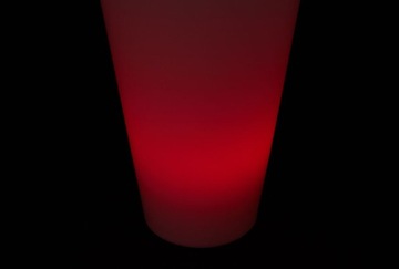 ВНУТРЕННИЙ ЦВЕТОЧНЫЙ ГОРШОК ВНЕШНИЙ ЦВЕТОЧНЫЙ ГОРШОК С ПОДСВЕТКОЙ RGB LED + ПУЛЬТ ДИСТАНЦИОННОГО УПРАВЛЕНИЯ 75 см