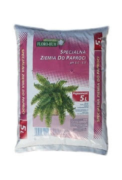 FLOROHUM ZIEMIA PODŁOŻE DO PAPROCI 5 L