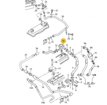 КЛАПАН РЕГУЛИРОВКИ ДАВЛЕНИЯ VW AUDI SKODA 028129101D