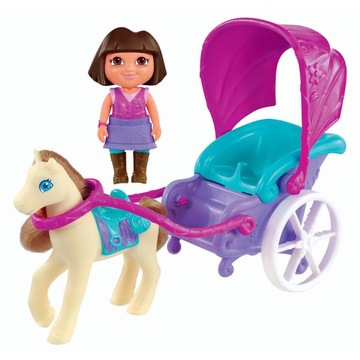 КОМПЛЕКТ коляски FISHER PRICE DORA с ЛОШАДЬЮ