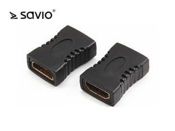 АДАПТЕР-удлинитель SAVIO, разъем HDMI 4K