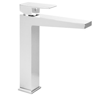 фото ориг. №2, Washbasin faucet freestanding tabletop high omnibuses fresh silvery