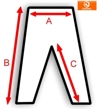 ЛЕГКИЕ дождевые брюки Hornhill STEP, размер M/L